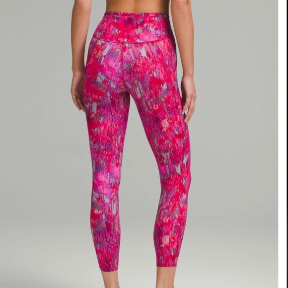 Lululemon Athletica Vibrant Pink Leggings - Picture 2 of 8